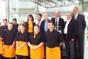 Inauguration de Traits d'Union à Saint-Apollinaire